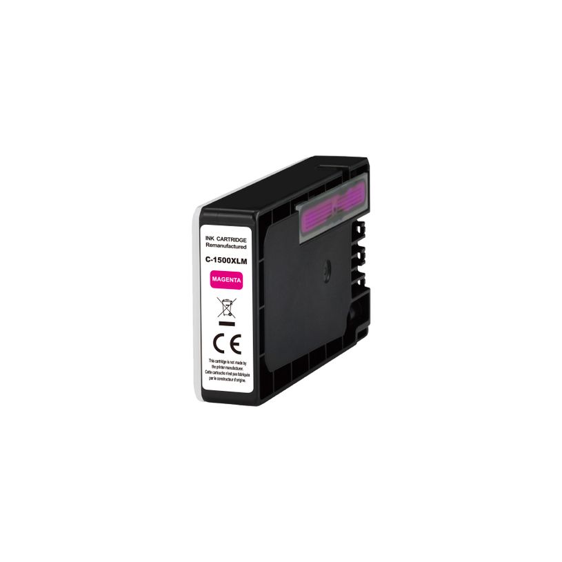 3584770912871-Cartouche remanufacturée Canon PGI-1500XL - magenta - Uprint--1