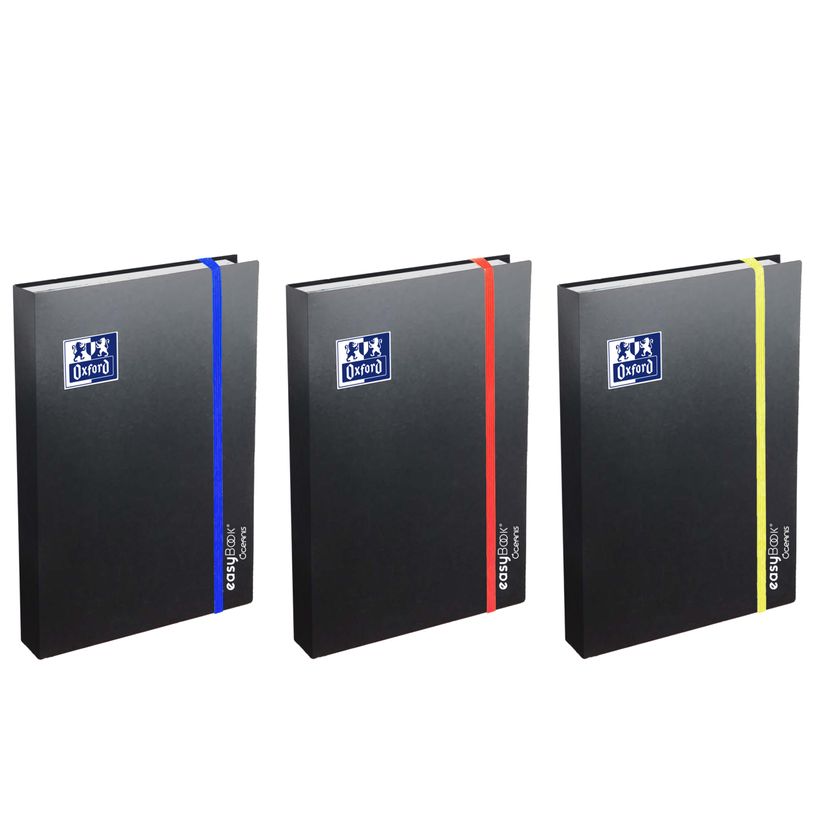 3147280260469-Agenda Oxford Easybook Oceanis 12x18cm - Noir - Hamelin--0