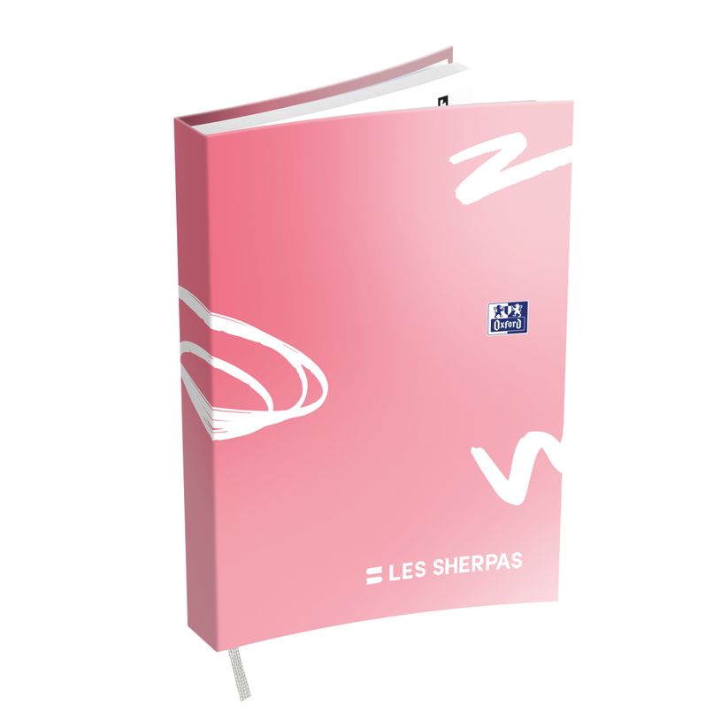 3147280282584-Agenda Oxford Editions Sherpas 15x20 Couverture souple Rose--0