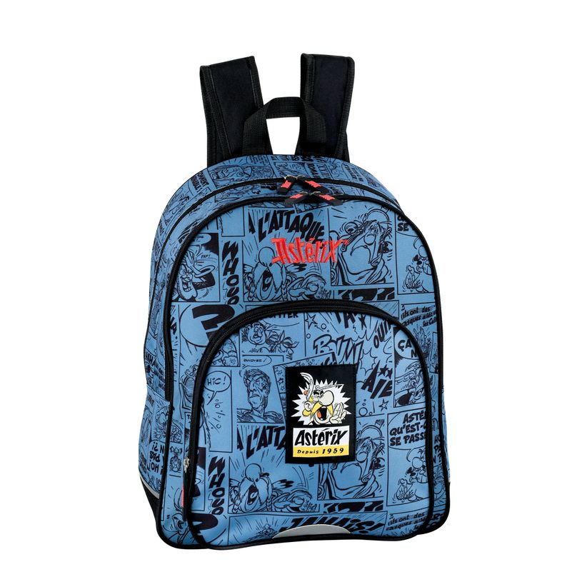 3020120232362-Sac borne asterix strip paper  - 2 compartiments- Hamelin--1