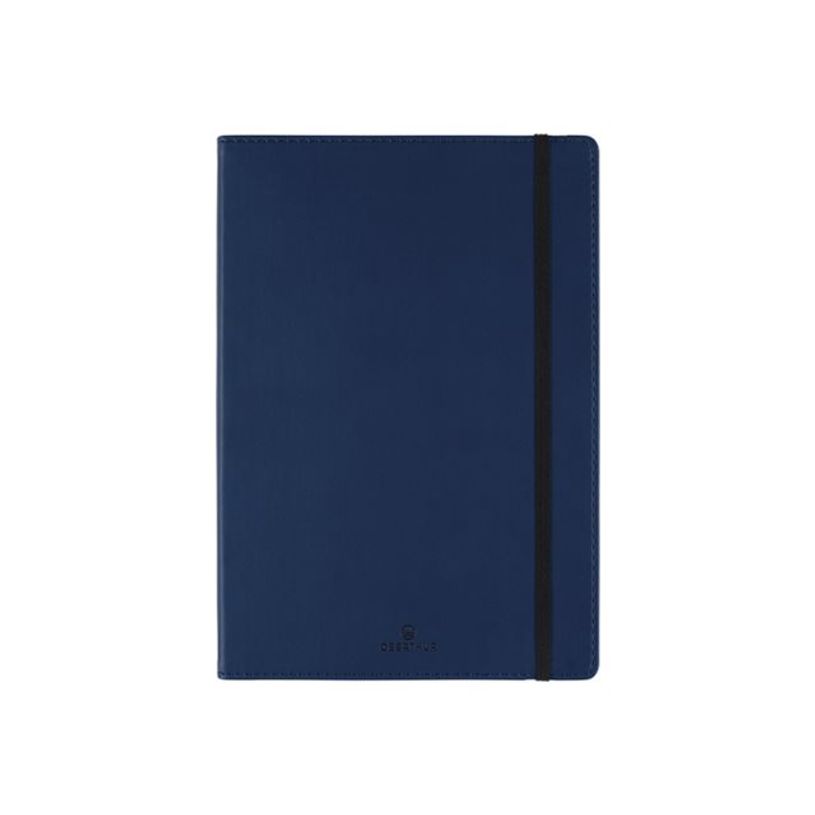 3664447166933-Oberthur - Cahier de notes - reliure cousue - A5 (148 x 210 mm) - 100 feuilles / 200 pages - papier ivoire - doublé - co-P_405225108_4-0