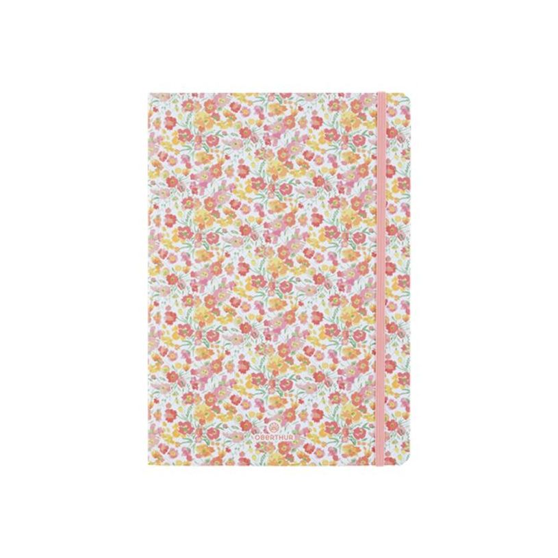 3664447177205-Oberthur Caracas - Cahier de notes - A5 (148 x 210 mm) - 100 feuilles / 200 pages - papier ivoire - doublé - oran-P_405225116_1-0