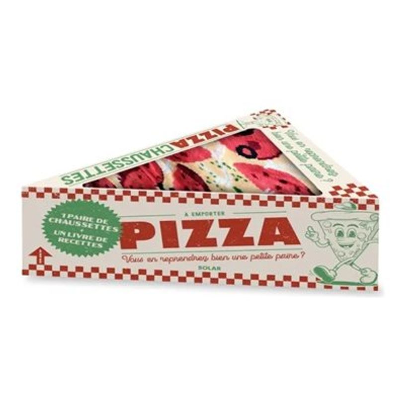 9782263188985-Coffret Pizza à emporter - Solar Cuisine - livre - avec pair of socks-P_405225187_2-0