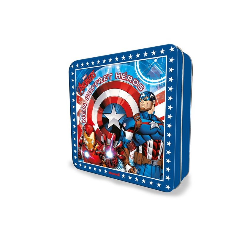 9782508059391-Hemma Marvel Avengers My Hero Box - Lot de posters à colorier-P_405225229_3-2