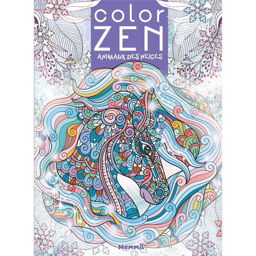 9782508058806-Color Zen - Animaux des neiges - livre à colorier-P_405225240_1-0