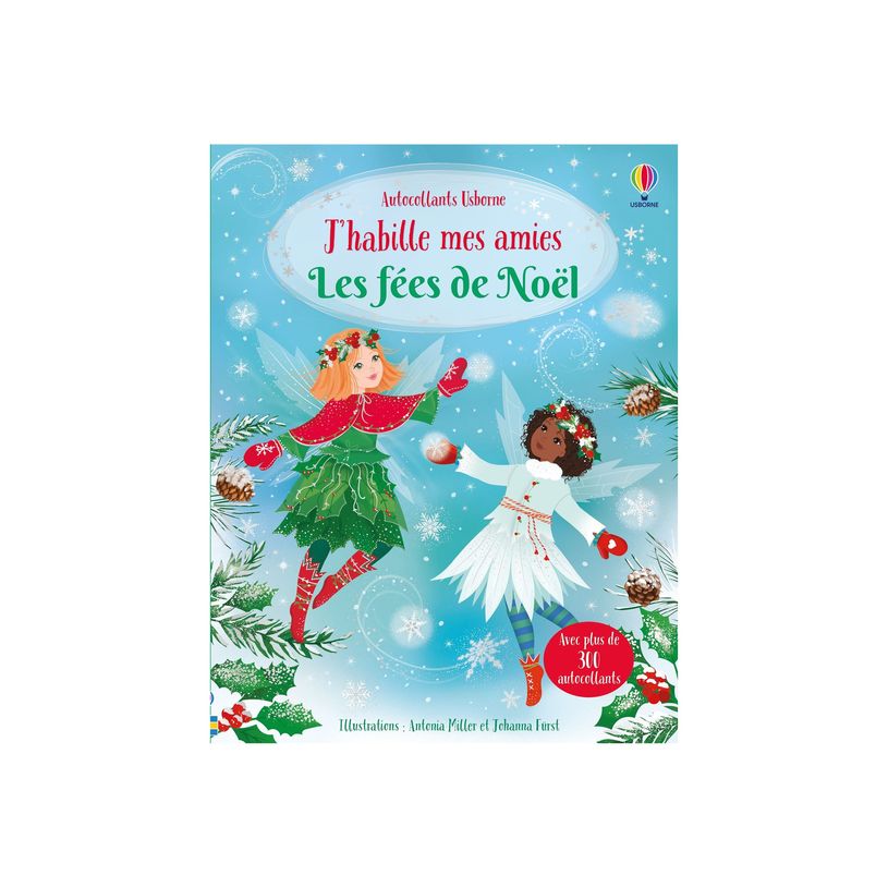 9781836040118-Les fées de Noël - J'habille mes amies - par Watt Fiona - livre d'activités-P_405225268_1-0