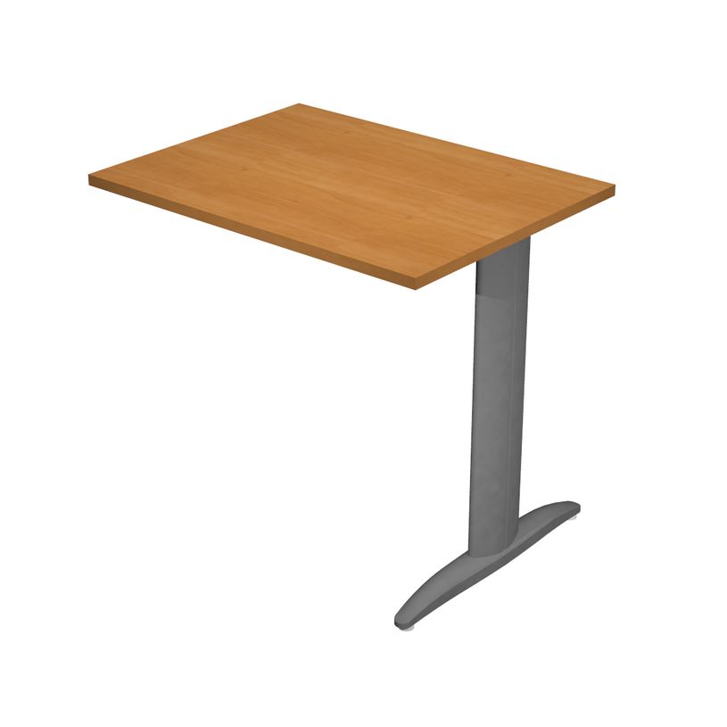 0404052257915-Retour direct pour Bureau Trend pieds métal - L80 - plateau imitation aulne - pieds anthr-P_405225791_1-0