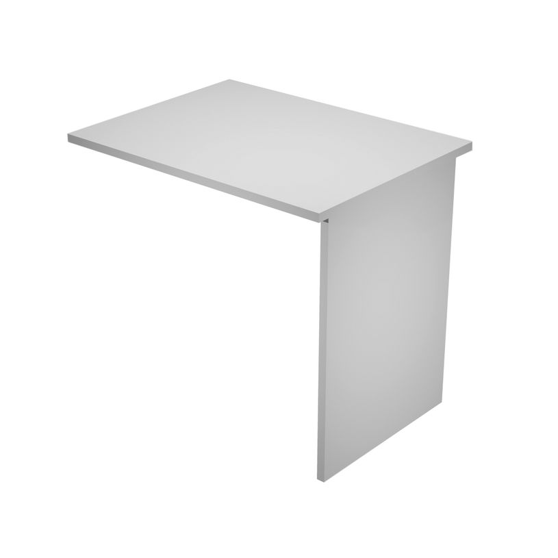 0404052258134-Retour direct pour Bureau Trend pieds panneau - L80 - plateau gris-P_405225813_1-0