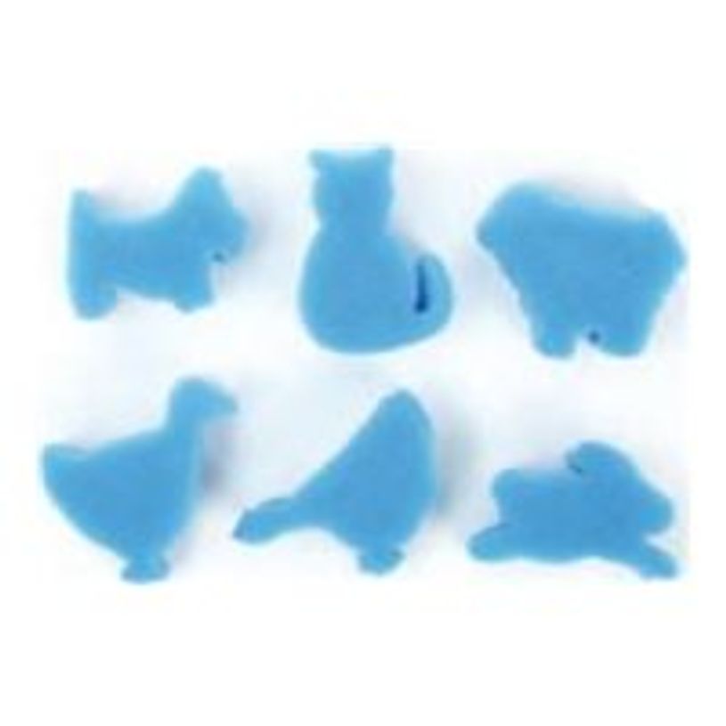 3532435002030-Graine Creative - Ensemble d'éponge de peinture - 6 pièces - animaux - mousse-P_405225880_1-0