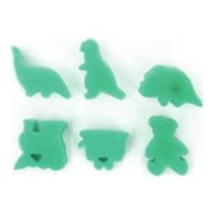3532435002054-Graine Creative - Ensemble d'éponge de peinture - 6 pièces - dinosaure - mousse-P_405225881_1-0