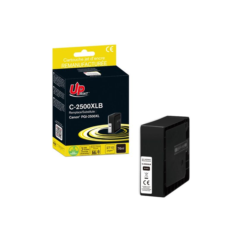 3584770912901-Cartouche remanufacturée Canon PGI-2500XL - noir - Uprint-P_405225895_2-3