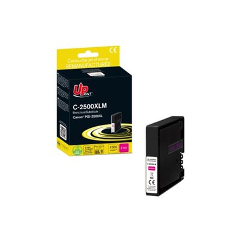 3584770912925-Cartouche remanufacturée Canon PGI-2500XL - magenta - Uprint-P_405225897_2-3