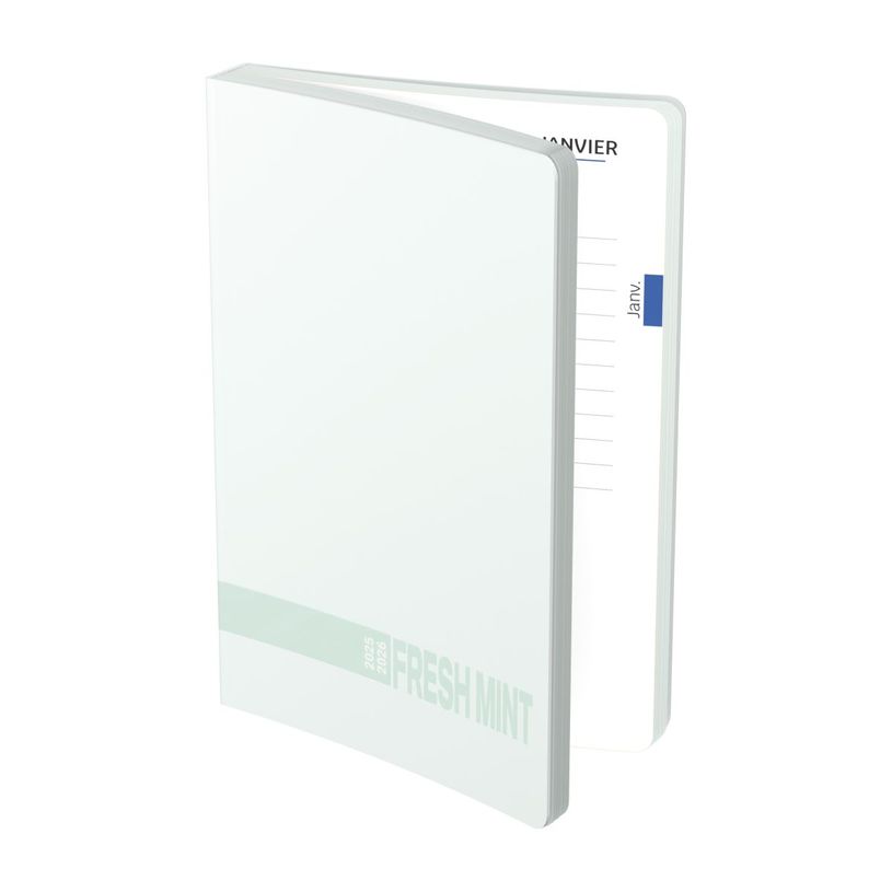 3147280273278-Agenda Fantaisie Basic pastel rase vif - 17 x 22 cm  1 jour par page  - Hamelin -P_405225917_4-2