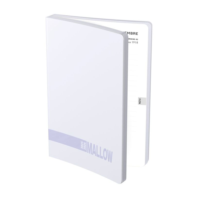 3147280273278-Agenda Fantaisie Basic pastel rase vif - 17 x 22 cm  1 jour par page  - Hamelin -P_405225917_5-3