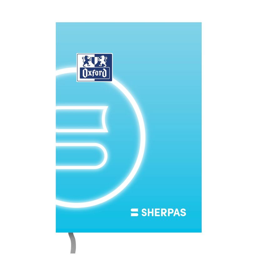 3147280282577-Agenda Oxford Sherpas 15 x 20 cm - - 1 jour par page - Bleu - Hamelin -P_405225938_2-0