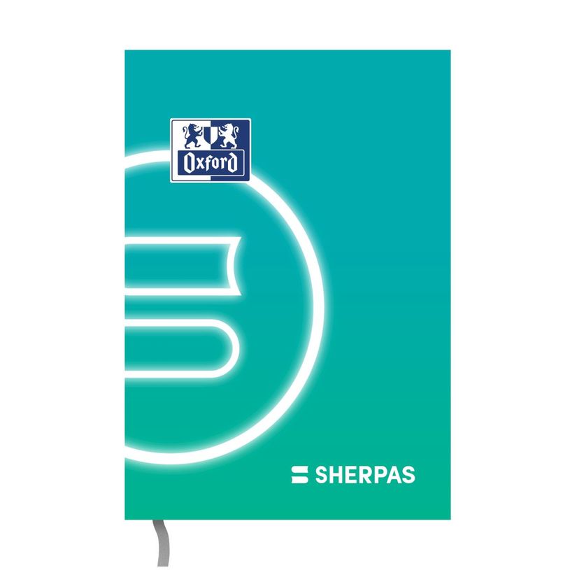 3147280282638-Agenda Oxford Sherpas 15 x 20 cm -  1 jour par page Menthe - Hamelin -P_405225940_2-0
