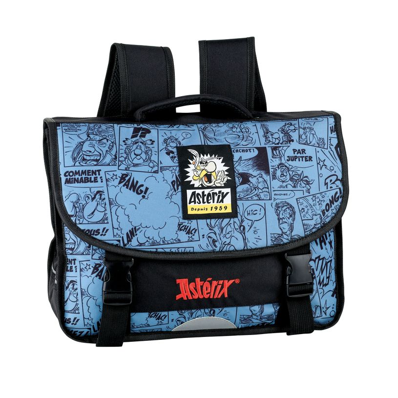 3020120232249-Cartable Asterix strip paper 38 cm - 2 compartiments - Hamelin-P_405225943_1-0