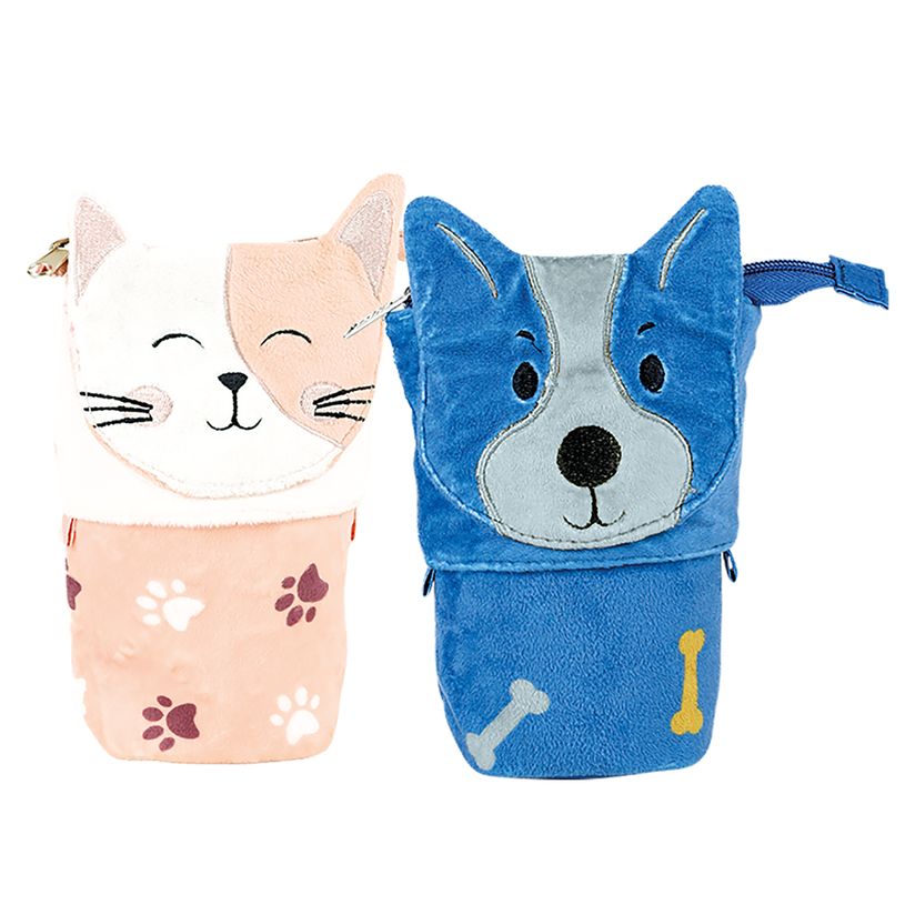 3020120241692-Trousse pot a crayons spa peluche 1 compartiment 2 decors assortis - Hamelin-P_405225965_1-0