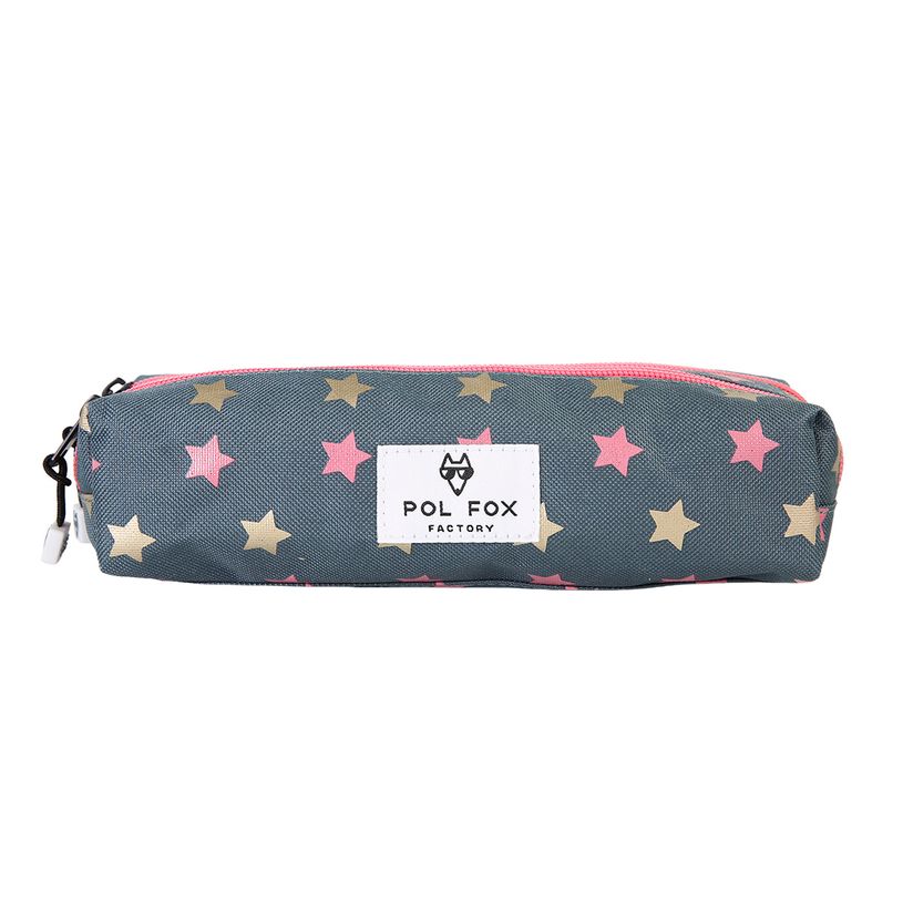 0404052259933-Trousse rectangulaire Wonder Fox- 2 compartiments-gris - Pol Fox-P_405225993_1-0