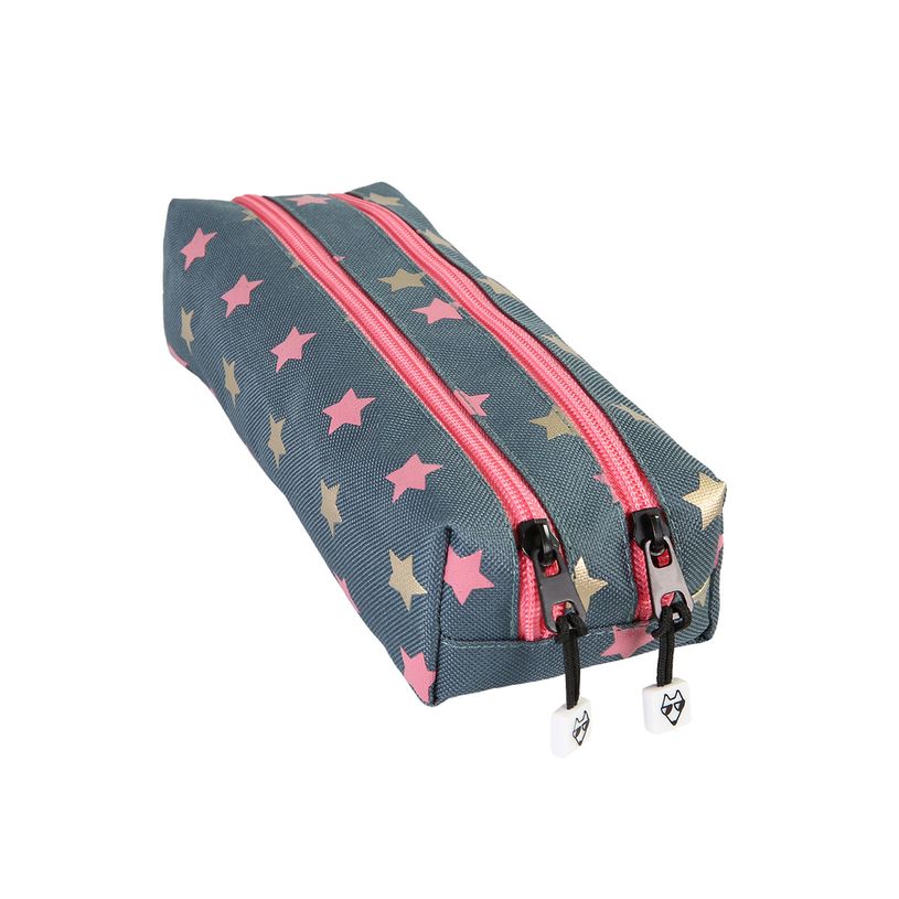 0404052259933-Trousse rectangulaire Wonder Fox- 2 compartiments-gris - Pol Fox-P_405225993_2-1