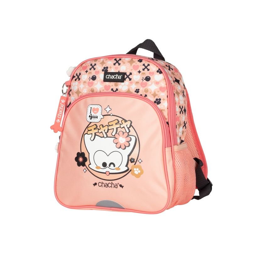 3661507660011-Sac à dos BABY CHACHA MANGA -1 compartiments- rose- Kid'Abord--0
