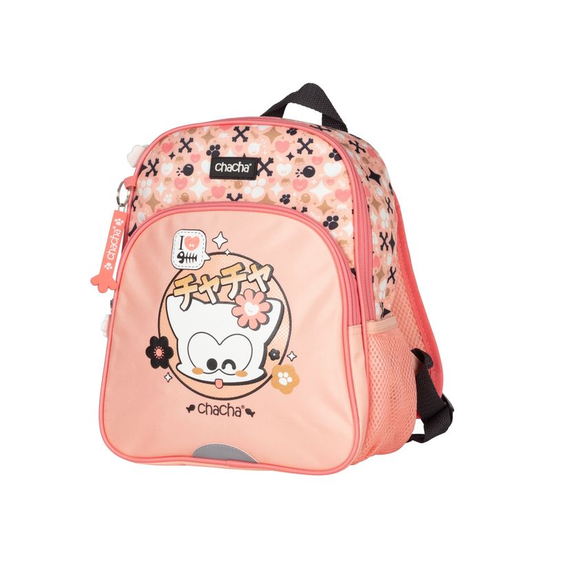 3661507660011-Sac à dos BABY CHACHA MANGA -1 compartiments- rose- Kid'Abord--2
