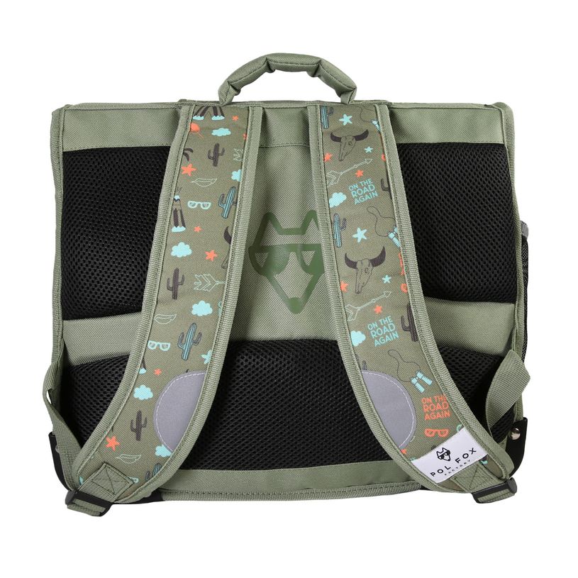 3663842009104-Cartable 35 cm Road Trip- 2 compartiments- vert-  Pol Fox-P_405226002_6-5