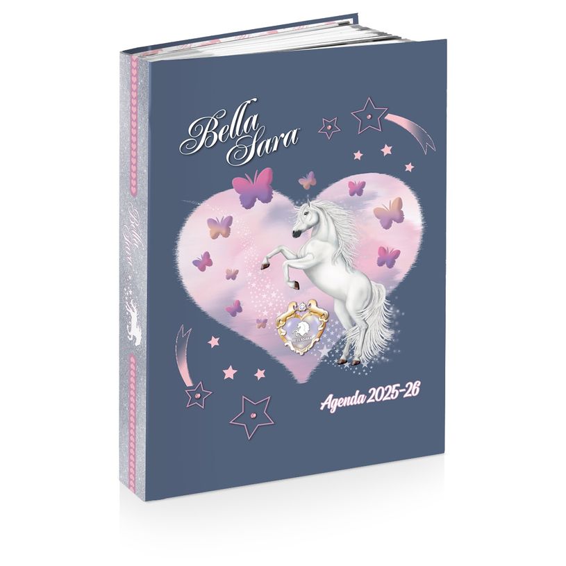 3661507555003-Agenda BELLA SARA BLISS & DREAMY- 12 x 17 cm - 2 modèles au choix - Kid'Abord-P_405226019_1-0