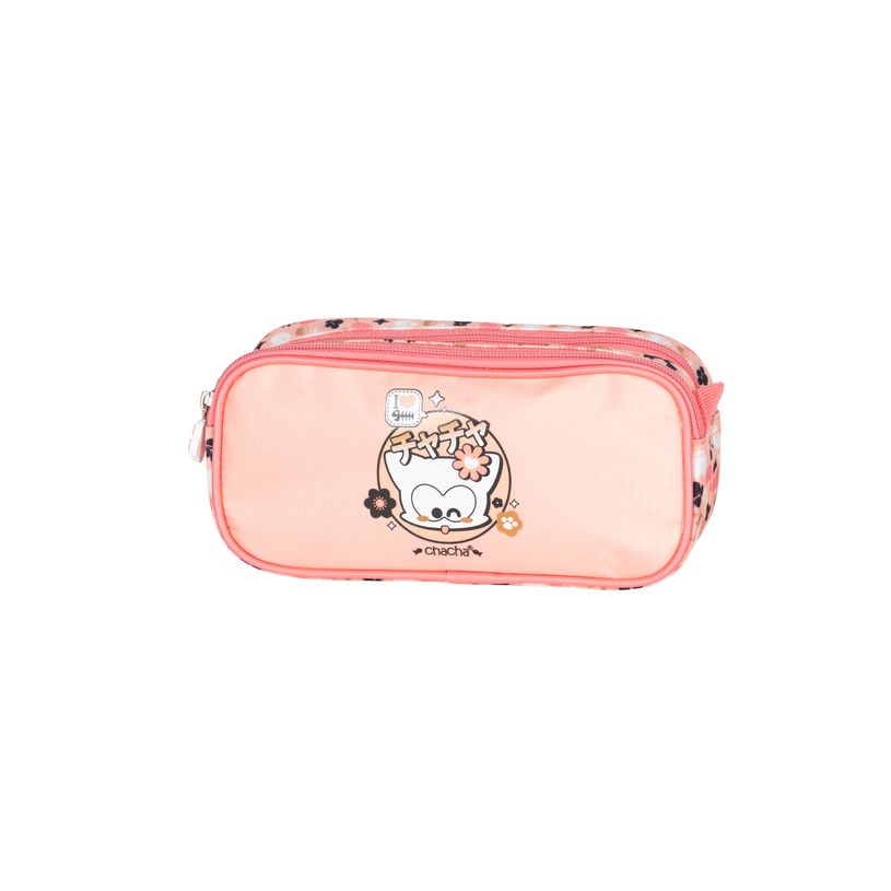 3661507667010-Trousse 2 compartiments CHACHA MANGA- rose- Kid'Abord-P_405226035_1-0