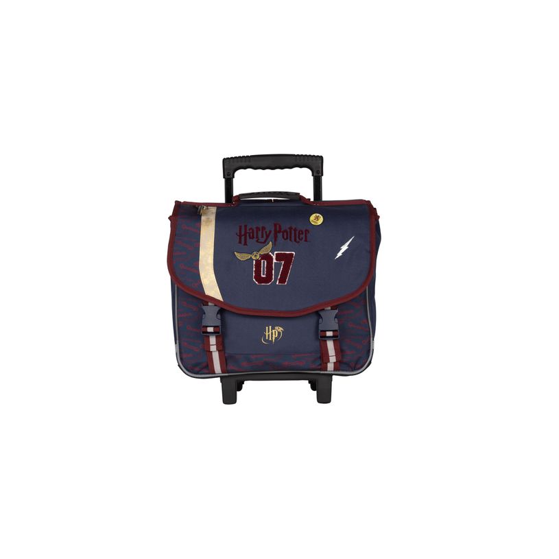 3661507564159-Cartable à roulettes HARRY POTTER QUIDDITCH  -2 compartiments- marine- Kid'Abord-P_405226060_1-0
