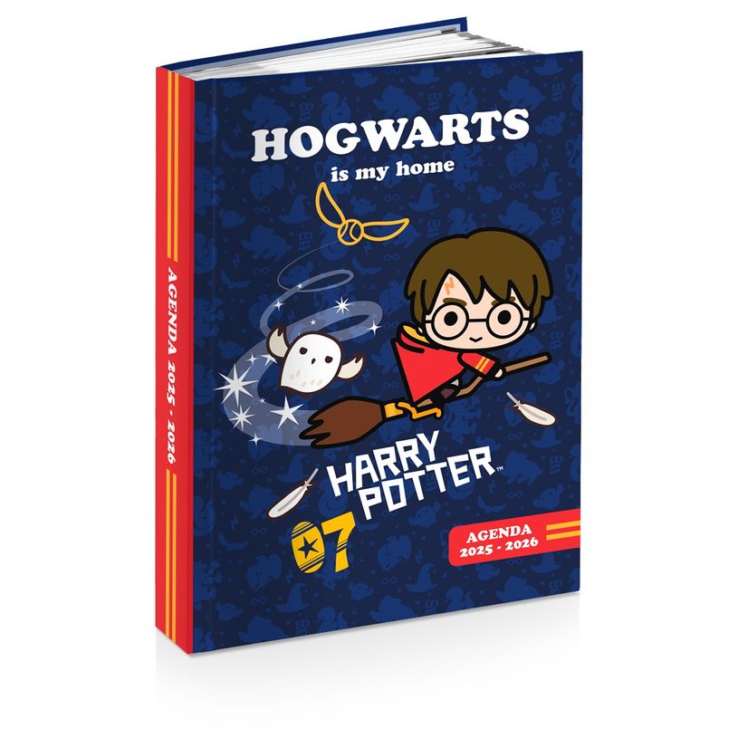 3661507555195-Agenda HARRY POTTER CHIBI 12 x 17 cm - 2 modèles au choix - Kid'Abord-P_405226079_2-1