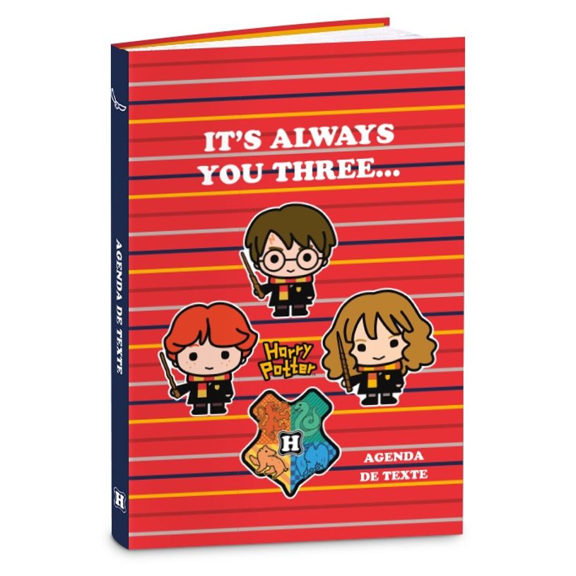 3661507556192-Cahier de texte HARRY POTTER CHIBI- 15x21 cm- 2 modèles au choix- Kid'Abord-P_405226080_1-0