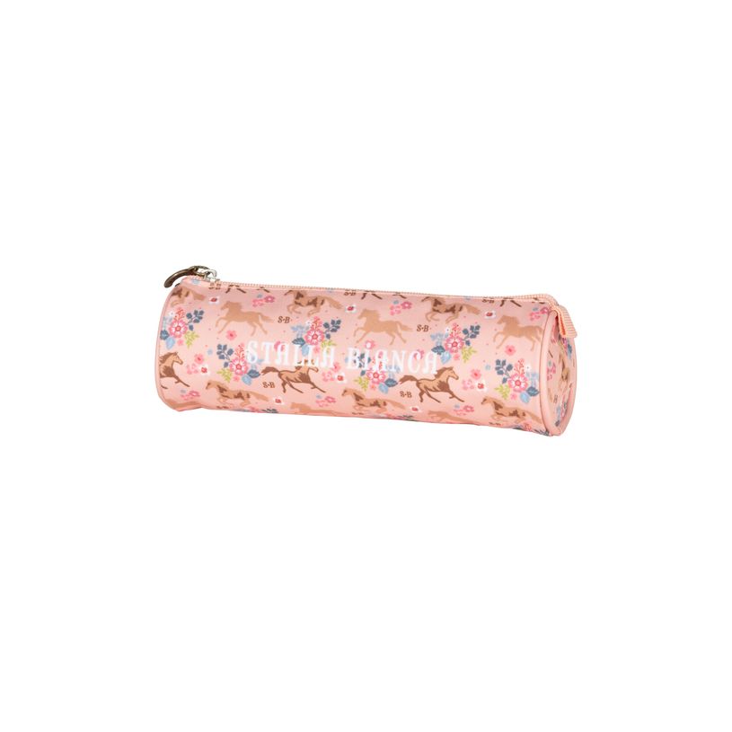 3661507928012-Trousse ronde STALLA BIANCA GALOP - rose- Kid'Abord-P_405226119_1-0