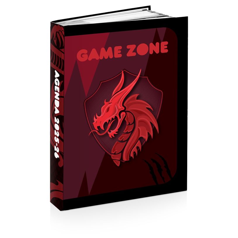 3661507055022-Agenda DRAGON FANTAISIE- 12 x 17 cm - 2 modèles au choix - Kid'Abord-P_405226127_1-0