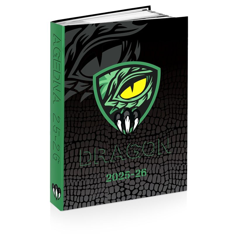 3661507055022-Agenda DRAGON FANTAISIE- 12 x 17 cm - 2 modèles au choix - Kid'Abord-P_405226127_2-1