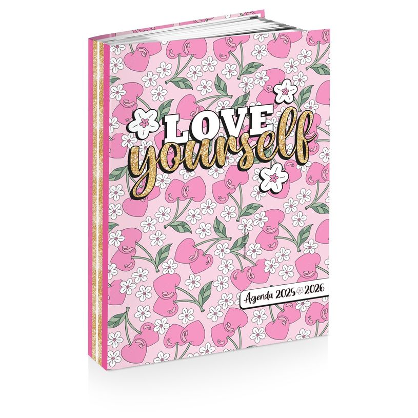 3661507055046-Agenda FLOWER POWER FANTAISIE- 12 x 17 cm - 2 modèles au choix - Kid'Abord-P_405226130_2-1