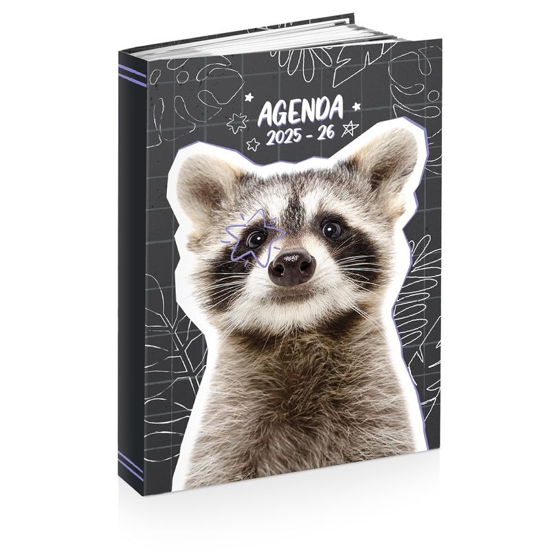3661507015286-Agenda ANIMAUX FUNNY- 12 x 17 cm - 2 modèles au choix - Kid'Abord-P_405226134_3-2