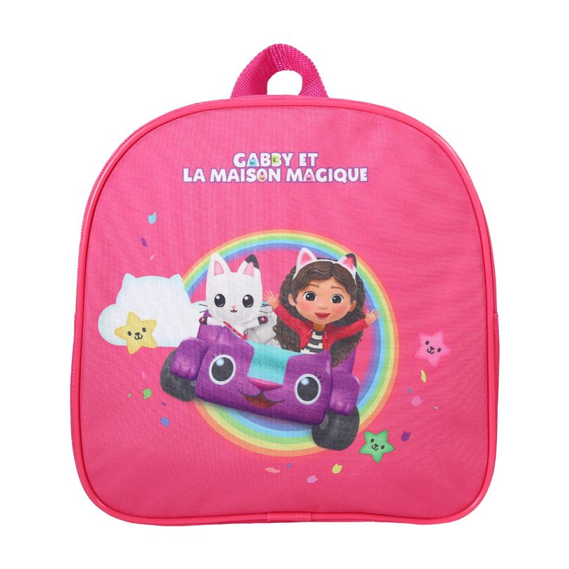 3666311031811-Sac a dos Gabby et la maison magique - 24cm -  1 compartiment - rose - Bagtrotter-P_405226148_1-0