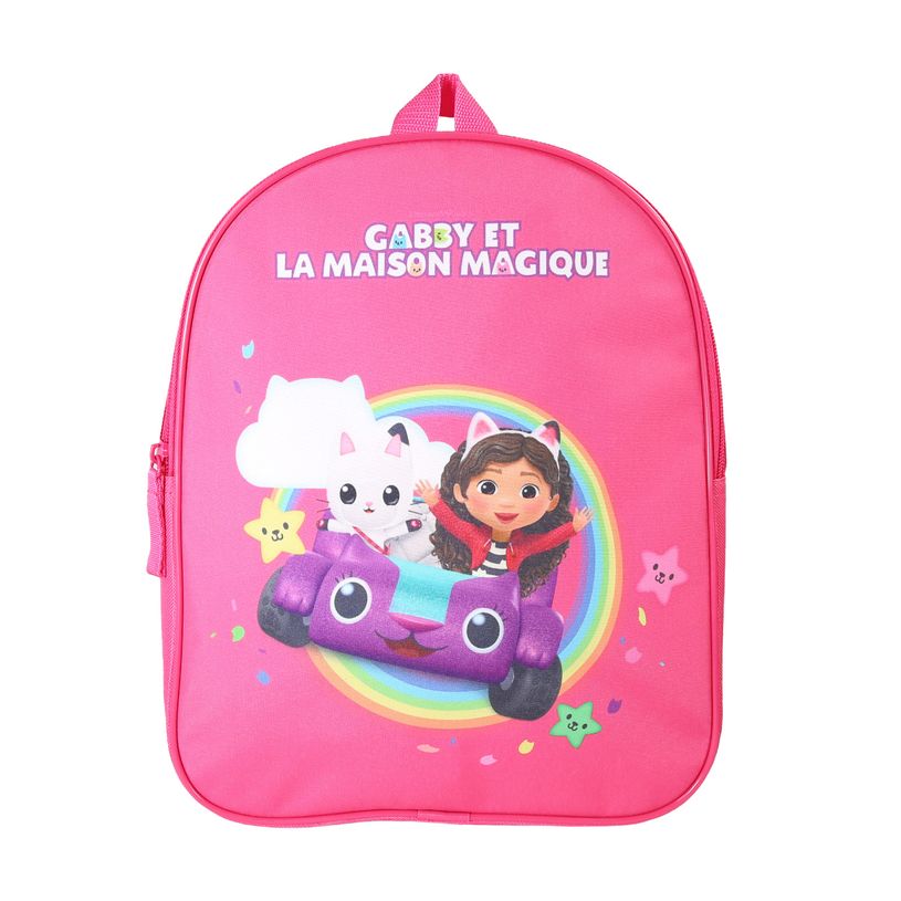 3666311031743-Sac a dos Gabby et la maison magique - 32cm -  1 compartiment - 8,8L - rose - Bagtrotter-P_405226153_1-0