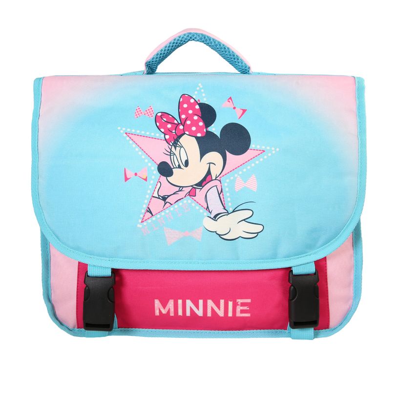 3666311031606-Cartable Minnie - 38cm -  2 compartiments - rose - Bagtrotter-P_405226157_1-0
