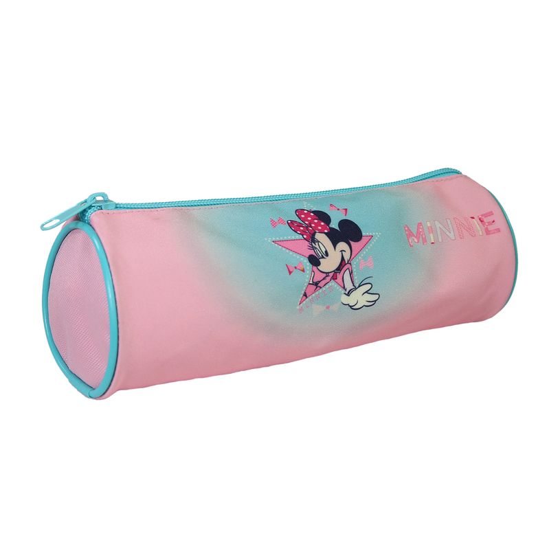 3666311031644-Trousse Minnie - 22cm -  1 compartiment - rose - Bagtrotter-P_405226158_2-1