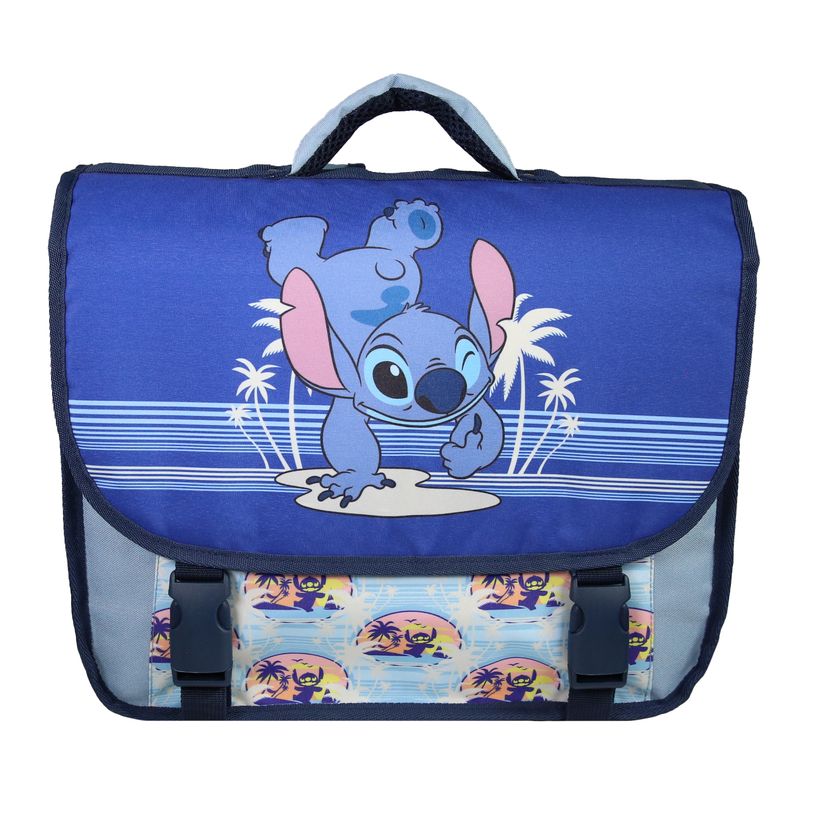 3666311031187-Cartable Stitch - 38cm -  2 compartiments - bleu - Bagtrotter-P_405226171_1-0