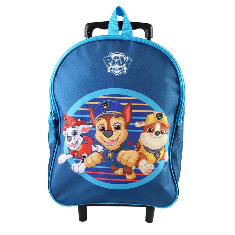 3666311030807-Sac a dos a roulettes Pat Patrouille - 32cm -  1 compartiment - bleu - Bagtrotter-P_405226188_1-0