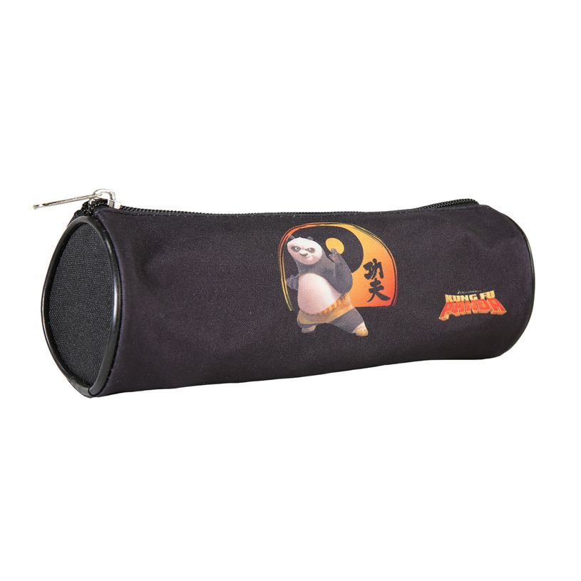 3666311029702-Trousse Kung Fu Panda - 22cm -  1 compartiment - noir - Bagtrotter-P_405226217_2-1