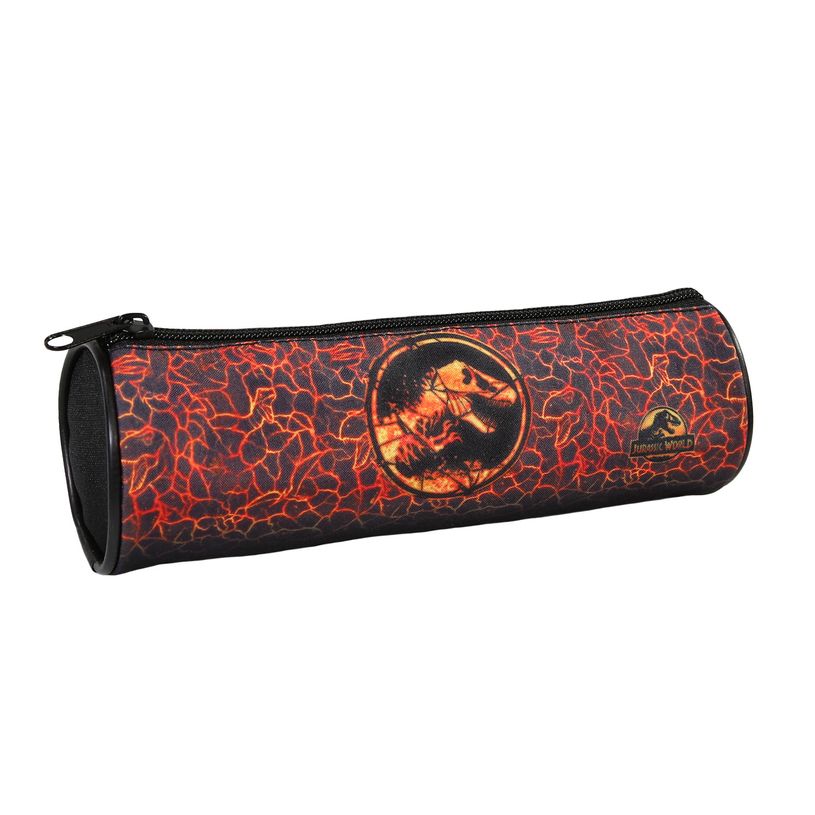 3666311029610-Trousse Jurassic world - 22cm -  1 compartiment - noir - Bagtrotter-P_405226222_2-1