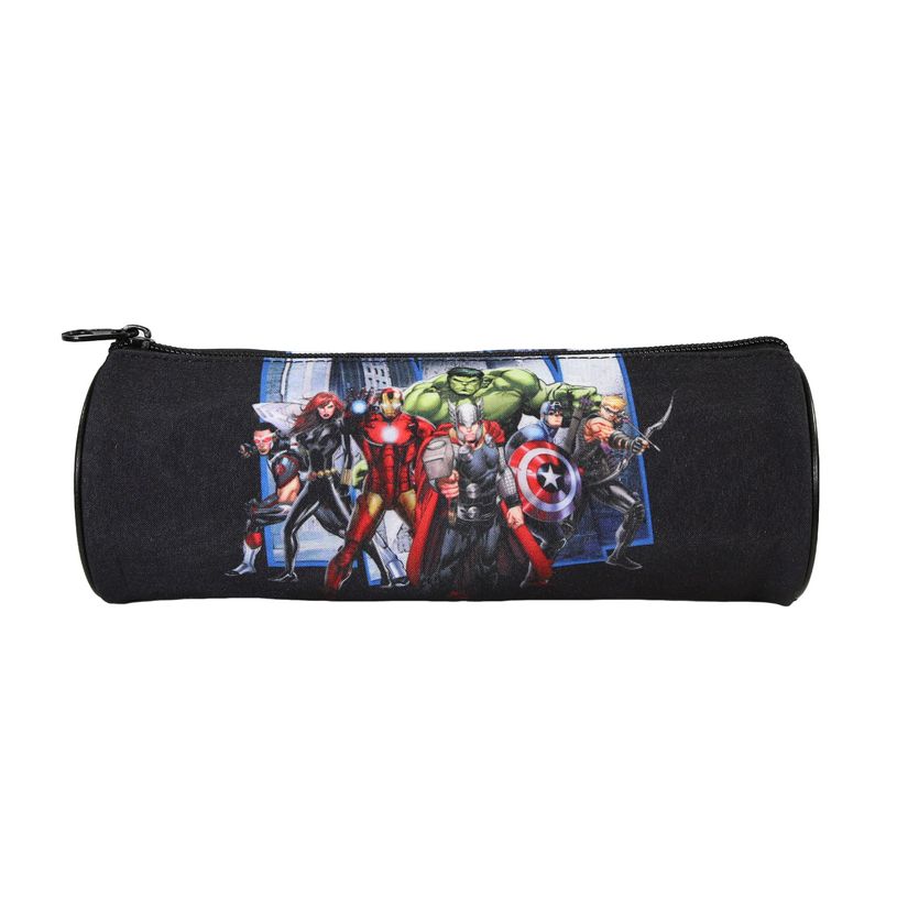 3666311029214-Trousse Avengers - 22cm -  1 compartiment - bleu - Bagtrotter-P_405226235_1-0
