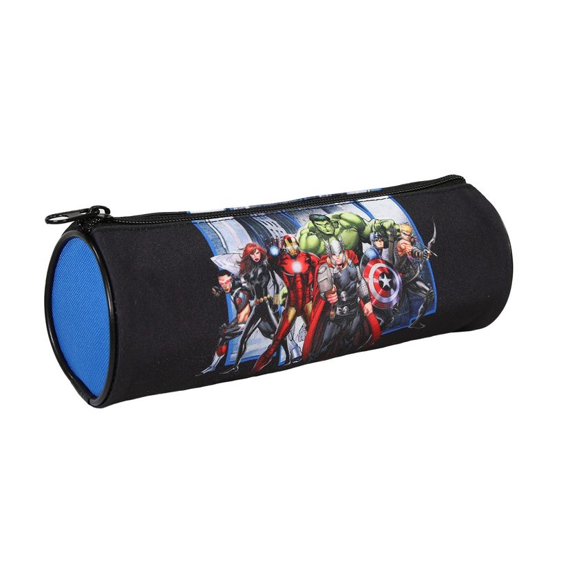 3666311029214-Trousse Avengers - 22cm -  1 compartiment - bleu - Bagtrotter-P_405226235_2-1