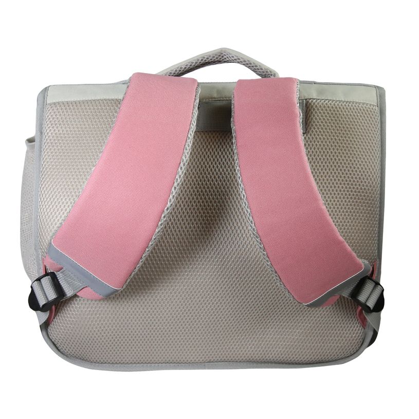 3666311028354-Cartable Lili Lou - 38cm -  2 compartiments - gris - Bagtrotter-P_405226249_3-2