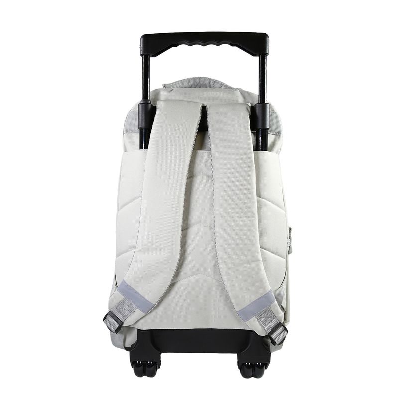 3666311028347-Sac a dos a roulettes lililou - 45cm - 2 compartiments -  gris - Bagtrotter-P_405226250_3-2