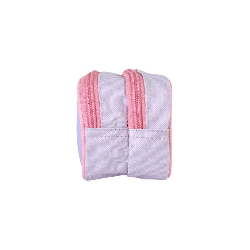 3666311028187-Trousse Cybel - 23cm -  2 compartiments - violet - Bagtrotter-P_405226258_3-2